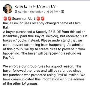 🚨🚨SCAMMER 🚨🚨 ALERT